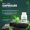 Aloe Vera Capsules 500mg 60 Capsule for Skin Cleanser & Stomach Health view 3