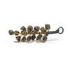The Cosmic Connect Natural Black Tourmaline Tumbled Door/Wall Hanging for Protection and Grounding view 1