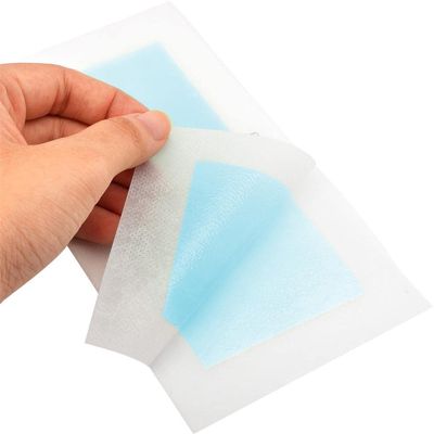 MERISHOPP 10 Piece Double Side Leg Arm Body Hair Removal Cold Wax Strips Paper Blue |Health & Beauty | Shaving & Hair Removal | Waxing Supplies