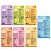 MEZMO soft jelly healthy n yummy candy with natural fruit sugar 252gms 84jellies (Pack of 7) - Very Strawberry,Tangelo Orange,Tarty Lemon,Mango,Apple,Raw mango,Peppermint view 2