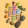 MEZMO soft jelly healthy n yummy candy with natural fruit sugar 252gms 84jellies (Pack of 7) - Very Strawberry,Tangelo Orange,Tarty Lemon,Mango,Apple,Raw mango,Peppermint view 3