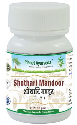 Planet Ayurveda SHOTHARI MANDOOR (60 TABLETS)