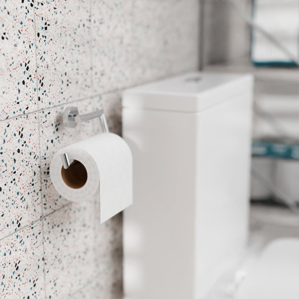 EcoPulp Export Quality 2-Ply Toilet Paper Roll Soft and Strong, 200 Pulls Unscented Toilet Roll Family Pack Of 120 Rolls