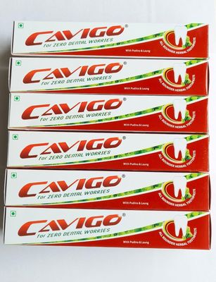 CavigoAll Rounder Toothpaste, 13 Active Ayurvedic Ingredients, Podina, Toma Beej, Lavang Oil, Prevents Gum Bleeding & Swelling, Decreases Sensitivity, 100g