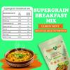 Nutriamore Supergrain Breakfast Mix - Oats, Green Gram, Ragi, Amaranth & Foxtail Millets 200gm | Refreshing Lemon Mint Flavour | High Fiber & Protein | Nutritious Healthy Morning Cereals for Breakfast (Pack of 1 X 200gm) view 2