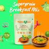 Nutriamore Supergrain Breakfast Mix - Oats, Green Gram, Ragi, Amaranth & Foxtail Millets 200gm | Refreshing Lemon Mint Flavour | High Fiber & Protein | Nutritious Healthy Morning Cereals for Breakfast (Pack of 1 X 200gm) view 4