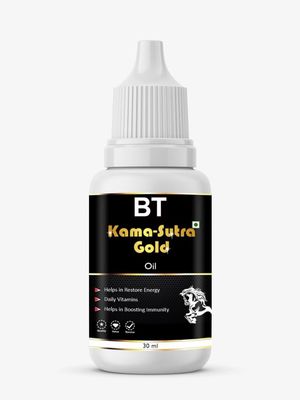 BT Kama Sutra Gold Massage Oil for Men