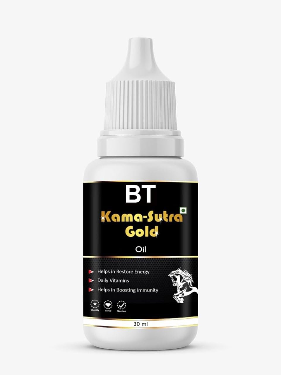 BT Kama Sutra Gold Massage Oil for Men