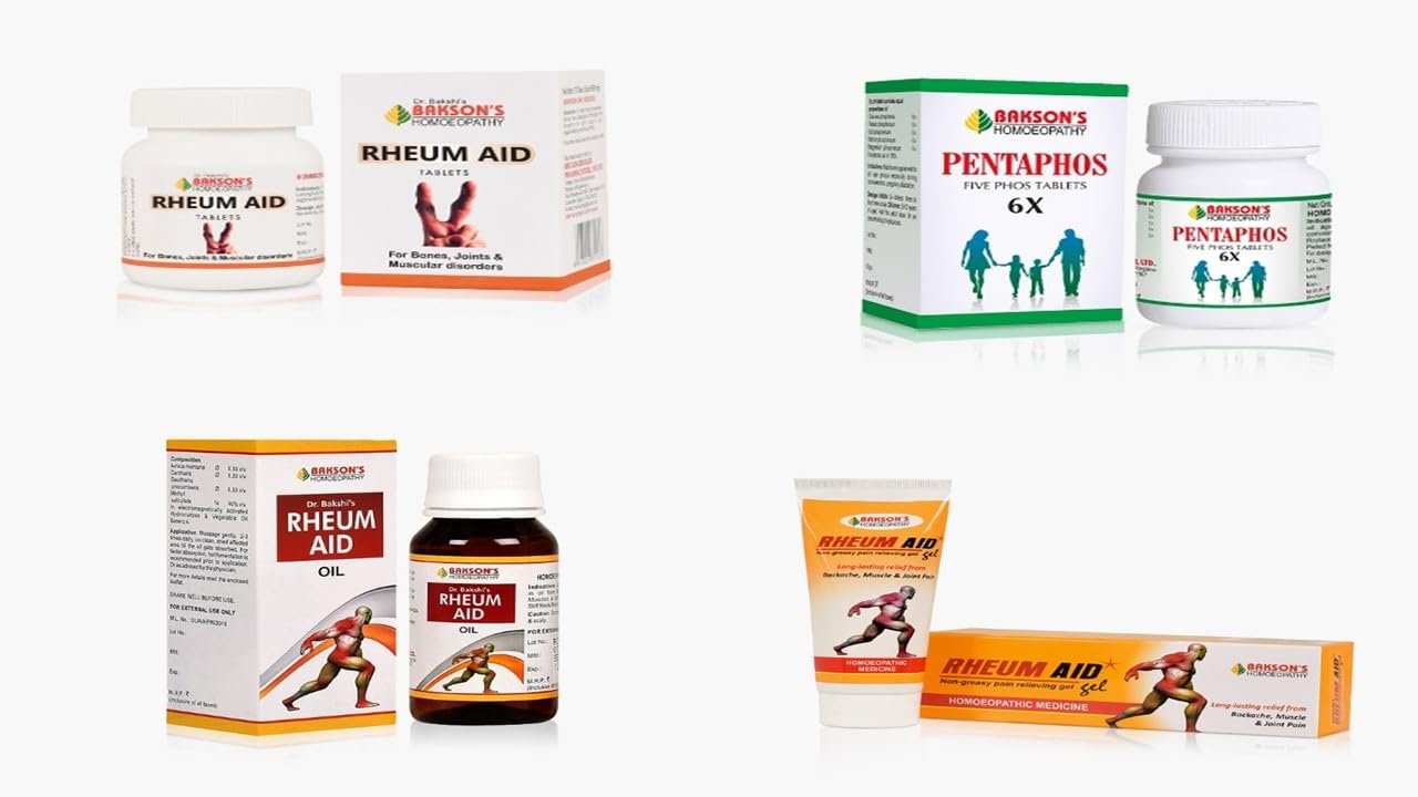 Dr. Bakshi's BAKSON'S HOMOEOPATHY Rheum aid Kit