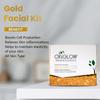 OxyGlow Hebals Facial Kit Gold |Increase Radiance & Stimulate Skin Cell|Enriched wih Argan Oil|260Gram,facial kit for women,skin care kit for women view 2