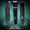 Alixa SCULPT-X | Beard, Body, Pubic Hair | IPX7 100% Waterproof Groomer | 120 min Runtime | 2-Hour Fast Charging | Ceramic Blade | USB Type-C | 4 Length Attachments | Digital Display (Black) view 2