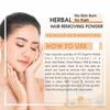 HTI Experts || Full Body Hair Removal Powder For Leg,10 Minute Painless Herbal Hair Removing Powder Orange Flavor (100G) view 3