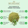 Neuwganic - Organic Tulsi Powder - India Organic and USDA Organic Certified - Holy Basil Powder - Ideal For Making Kadha, Tea & Chutney - 500 Gm view 3