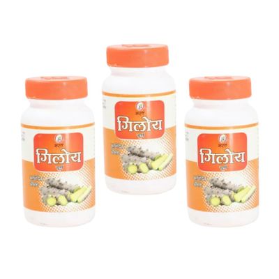 Bharat Ayurvedic Aushdhalaya Giloy Churna, Powder 100gm (Pack of 3)