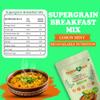 Nutriamore Supergrain Breakfast Mix - Oats, Green Gram, Ragi, Amaranth & Foxtail Millets 400gm | Refreshing Lemon Mint Flavour | High Fiber & Protein | Nutritious Healthy Morning Cereals for Breakfast (Pack of 2 X 200gm) view 2