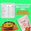 Nutriamore Supergrain Breakfast Mix - Oats, Green Gram, Ragi, Amaranth & Foxtail Millets 400gm | Tomatina Zing (Tomato Flavour) | Nutritious Healthy Morning Cereals for Breakfast | High Fiber & Protein (Pack of 2 X 200gm) view 2