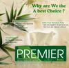 Premier Bamboo Super Soft 2-ply Car Tissue Box| Facial Tissue-100 pulls x 4 Packs (400 Pulls) | 100% Natural & Ecofriendly view 3