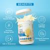 FYTIKA Daily Protein powder Kulfi flavour-400G + Fytika Immunity Booster (Immune system support)-60 Tabs + Fytika Let it Glow Pineapple, Collagen Powder-200G view 3