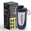COSPN Shaker Bottles | Premium Protein Shaker Bottle for Gym | Gym Shaker with Leak-Proof Design | 600ml BPA-Free Black view 1
