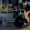 COSPN Shaker Bottles | Premium Protein Shaker Bottle for Gym | Gym Shaker with Leak-Proof Design | 600ml BPA-Free Black view 4