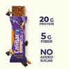 CaliBar 20g Protein Bar - Almond Choco Crispy Bar No added Sugar, Gluten-Free, 5g Fiber, No Preservatives, Delicious Taste & 100% Veg Whey & Plant Based Protein (12 Bar) view 2