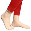 MEDIBAR Men's and Women's Anti Crack Gel Heel and Foot Protector Moisturizing Socks (SKIN, MEDIUM, 9-10-11) PAIR OF 2 view 1