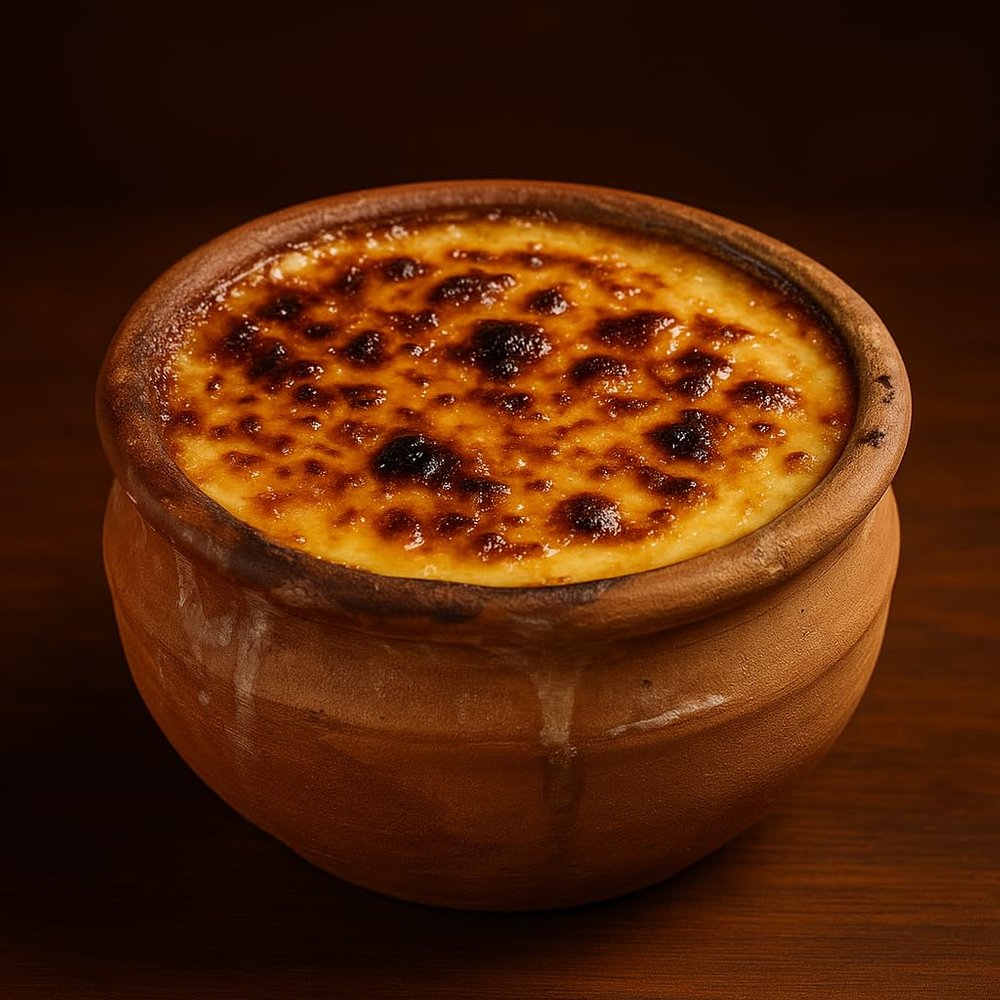 BANGLARMISTI Baked Mitha Dahi | Famous Kolkata Sweet Curd/Misti Doi, Soft & Creamy Dessert, 500g Pack, Delivered Fresh Across India