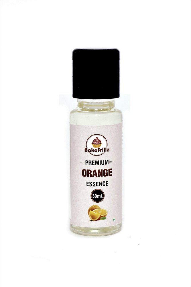 Bakefrillz Food Flavour Essence for Cake Baking, Ice creams, puddings, cookies, essence for cake making, 30 ml (Orange)