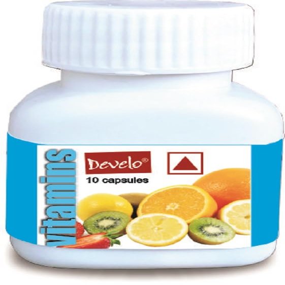 Develo Multivitamin with vitamin A, C, E, Zinc, fruits & veggies for Men & women, (pack of 1) 30 Capsule