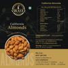 100% Natural And Premium California almonds 250gm| Quality badam giri | Almonds - Rich In Protein| |Whole Natural Badam Dry Fruits, Sealed for Freshness in Stylish Jute Pouch view 2