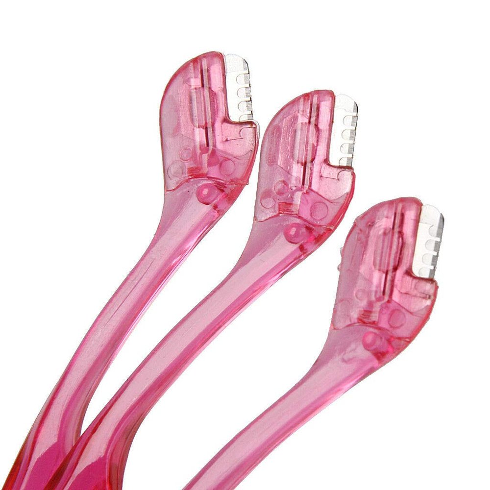 BIG BOOM 3x Facial Eyebrow Lip Razor Trimmer Blade Shaver Hair Remover Beauty Kit