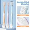 HANNEA Double-Side Desiged Tongue Scraper, Ultra-soft Tongue Brush Tongue Cleaner (5 PACK) view 2