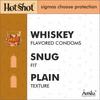 HOT SHOT Whiskey Flavoured Condom for Men -10 Count view 2
