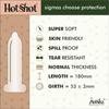 HOT SHOT Champagne Flavored Condom for Men -10 Count view 3