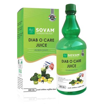 Diab-O-Care Juice Ayurvedic Tonic Diabetes 500 ML | Sovam Ayurveda