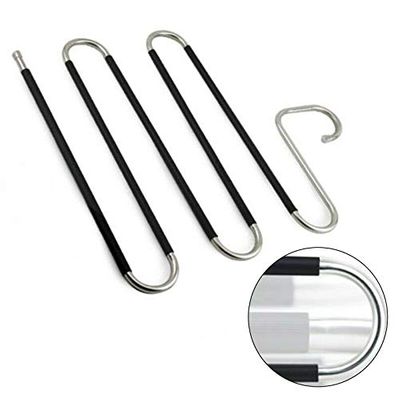 BIG BOOM Holder Hangers Anti Slip Household S-Type Multi Layers Belts Clothes Durable