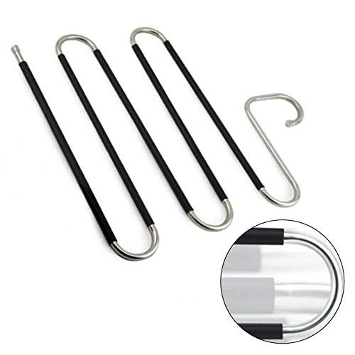 BIG BOOM Holder Hangers Anti Slip Household S-Type Multi Layers Belts Clothes Durable