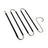 BIG BOOM  Holder Hangers Anti Slip Household S-Type Multi Layers Belts Clothes Durable view 4