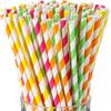 Comfy Package Paper Straws 6MM [200 Pack] # World's No.1 Paper Straw Brand with Food Grade Paper view 1