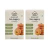Almond House Oats Jaggery Cookies | No Maida, No Processed Sugar | Gluten Free | Millet Cookies | Healthy Snack | 100% Vegetarian | Perfect For Gifting | Ready To Eat | Pack of 2-100gm Each view 1