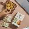 Almond House Oats Jaggery Cookies | No Maida, No Processed Sugar | Gluten Free | Millet Cookies | Healthy Snack | 100% Vegetarian | Perfect For Gifting | Ready To Eat | Pack of 2-100gm Each view 3