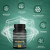 Ambrosial Moringa Capsules 2000mg | Moringa Leaf Extract | Plant-Based Herbal Supplement | Natural Wellness Support | 120 Vegan Capsules view 3