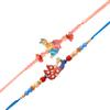 Ascension Rakhi Gift Hamper Rakhi Combo Gift Pack of 2 Rakhi for Brothers with Chocolate Gifts Raksha Bandhan Gift for Bhaiya Bhabhi Rakhi Chocolate Combo Gift for Brother Rakhi With Dark Fantasy Pack view 3