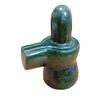 100% Natural Margaj Stone Shivling Or Green Aventurine Shiva Lingam Or Emerald Shivling for Home Puja | Size 5 cm x 4 cm, Weight 100 Grams view 1