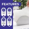 Oxifresh Tissue Paper Napkin | 75 N Pulls | 100% Virgin Pulp | Soft & absorbent | Napkin for Hygiene (Pack of 4) (Blue) view 4