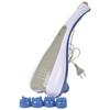 4beauty Therapy 2 Speed Corded Electric Handheld Massager Vibration, Magnetic, Infrared Therapy to Pain and Stress Relief Acupressure, Body & Finger Care for Blood Circulation, White & Blue view 1