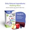 GubGub Kids Fruit Roll Ups Snacks Multipack | 4 Flavours | 4 x 15g | Organic & Natural Baby Snacks | Healthy Toddler Food | Apple & Blueberry view 4
