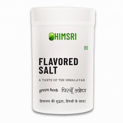Himsri Pahadi Hara Namak | Fresh Himalayan Green Herb Salt 200gms