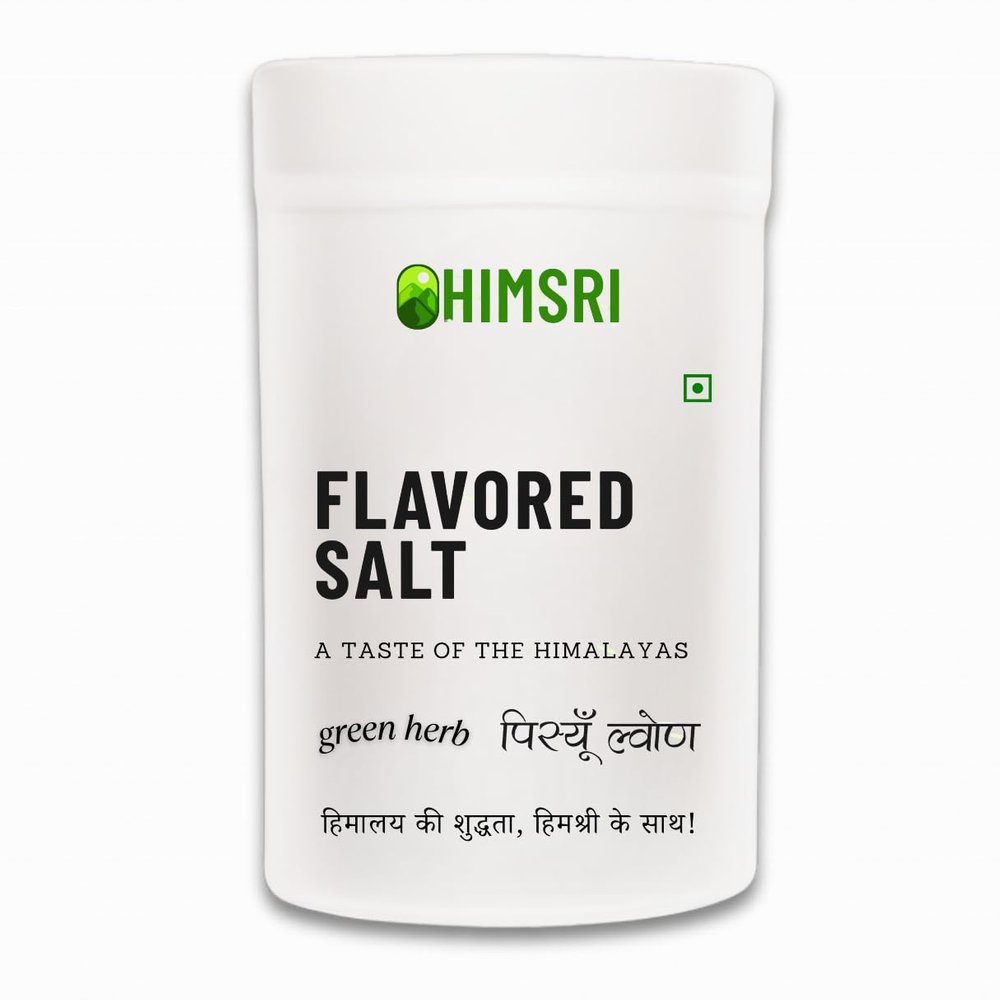 Himsri Pahadi Hara Namak | Fresh Himalayan Green Herb Salt 200gms
