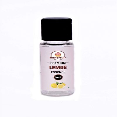 Bakefrillz Food Flavour Essence for Cake Baking, Ice creams, puddings, cookies, essence for cake making, 30 ml (Lemon)